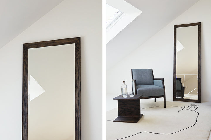 BLACK OILED ASH (+ MIRA LOUNGE CHAIR AND I-BEAM SIDE TABLE)