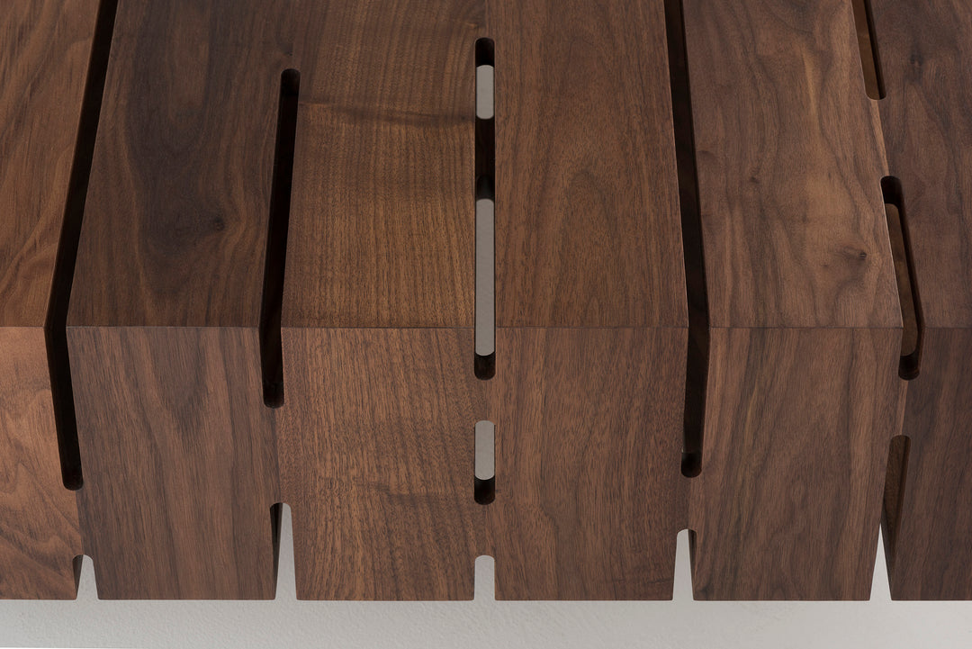 DANISH OILED WALNUT & BRASS