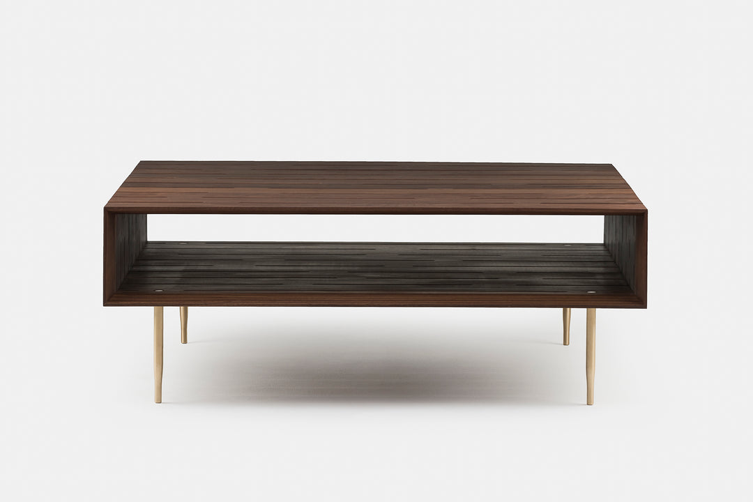 DANISH OILED WALNUT & BRASS (MODEL: 381L)