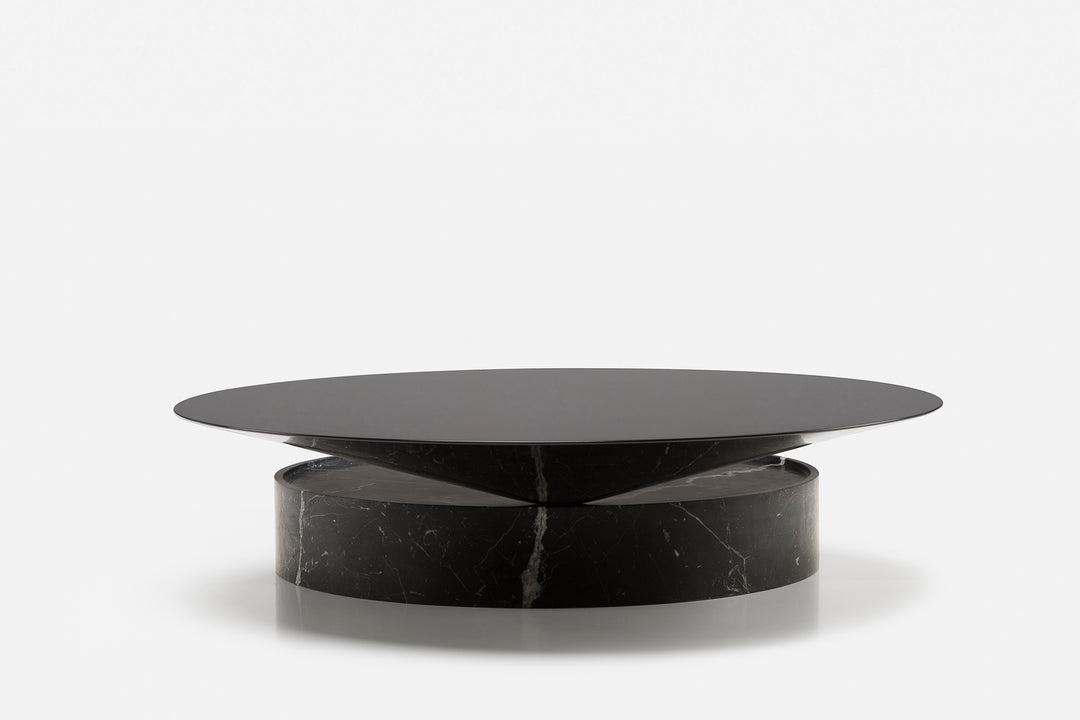 BLACK MARQUINA MARBLE & BLACK GLOSS HDF