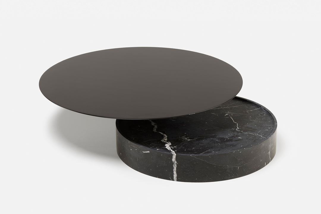 BLACK MARQUINA MARBLE & BLACK GLOSS HDF
