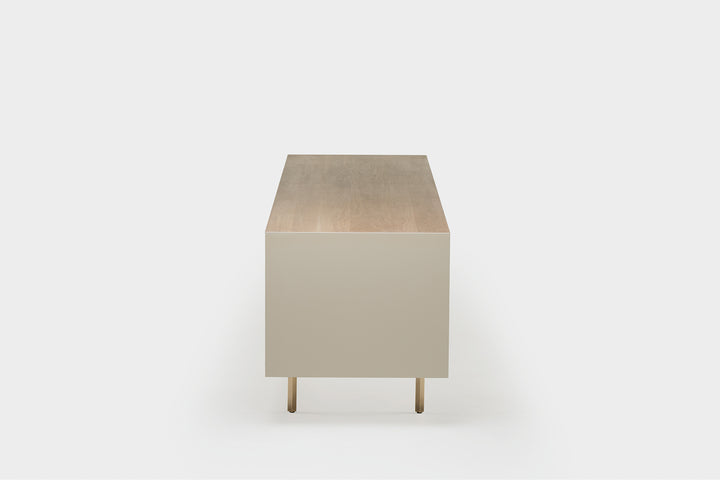 WHITE OILED OAK & BONE GLOSS HDF