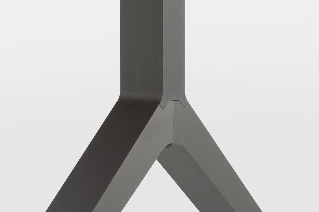 DANISH OILED WALNUT & BLACK ANODISED ALUMINIUM