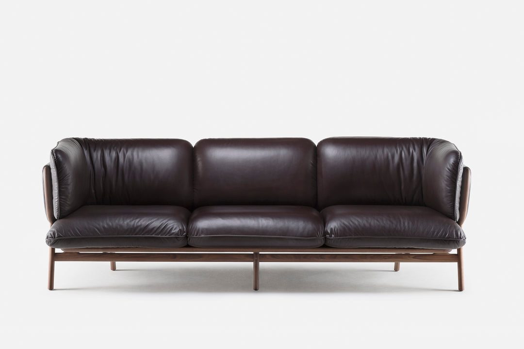 DANISH OILED WALNUT & ELMOTIQUE LEATHER (MODEL: L)
