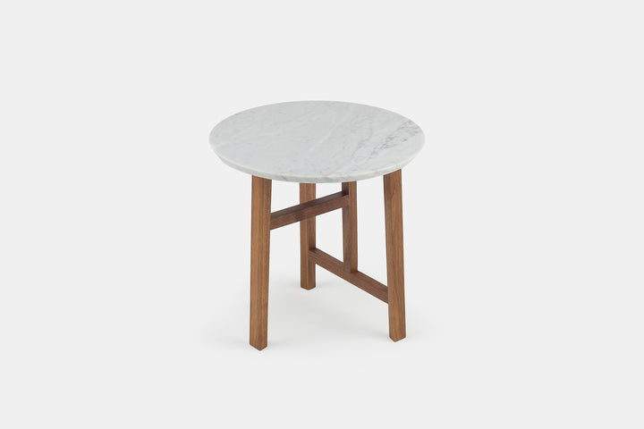 DANISH OILED WALNUT & CARRARA MARBLE